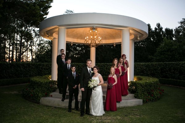 Ed and Jess' Miramare Gardens Wedding