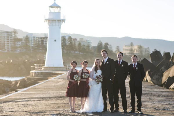 Andrew and Erins Wollongong Wedding