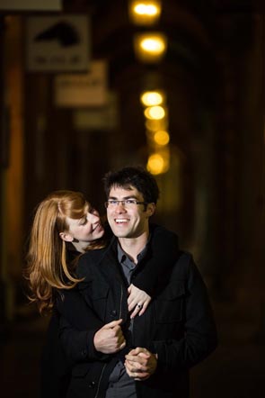 Lachlan and Kirstens pre-wedding photos in Sydney