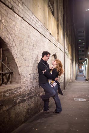 Lachlan and Kirstens pre-wedding photos in Sydney