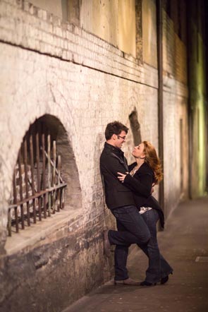 Lachlan and Kirstens pre-wedding photos in Sydney