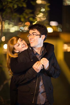 Lachlan and Kirstens pre-wedding photos in Sydney