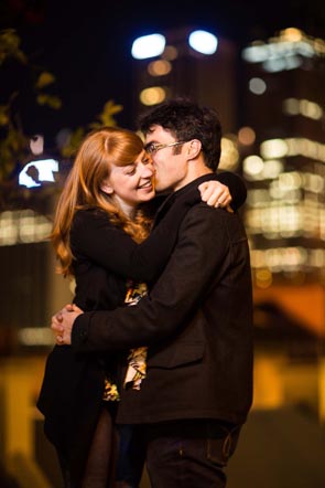 Lachlan and Kirstens pre-wedding photos in Sydney