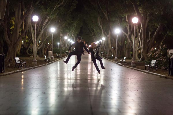 Lachlan and Kirstens pre-wedding photos in Sydney