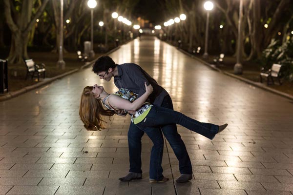 Lachlan and Kirstens pre-wedding photos in Sydney